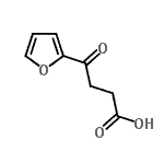 structure of CAS# 10564-00-8, 4-(2-Furyl)-4-Oxobutanoic Acid;2-Furanbutanoic acid, γ-oxo-;4-(furan-2-yl)-4-oxobutanoic acid;4-Furan-2-yl-4-oxobutyric acid