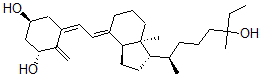 CAS 登录号：105687-81-8， (1S,3R,5Z)-5-[(2E)-2-[(1S,3aS,7aR)-1-[(2R)-6-羟基-6-甲基辛烷-2-基]-7alpha-甲基-2,3,3a,5,6,7-六氢-1H-茚-4-亚基]亚乙基]-4-亚甲基环己烷-1,3-二醇