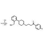 CAS#: 1057-86-9， 1-(4-Fluorophenyl)-4-[4-(2-Methoxyphenyl)-1-Piperazinyl]-1-Butanone Phosphate (1:1)