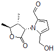 CAS#: 105708-56-3， 1-[(3S,4R,5S)-4,5-Dimethyl-2-Oxooxolan-3-Yl]-5-(Hydroxymethyl)Pyrrole-2-Carbaldehyde