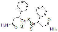 CAS#: 105736-64-9， 3-[[(3-Amino-3-Oxo-1-Phenylpropyl)-Sulfanylidenegermyl]Sulfanyl-Sulfanylidenegermyl]-3-Phenylpropanamide