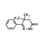 CAS#: 105889-19-8， 6,6-Dimethyl-5-Phenyl-3,6-Dihydro-2H-1,3,4-Oxadiazin-2-One