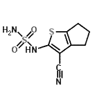 CAS#: 105898-02-0， N-(3-Cyano-5,6-Dihydro-4H-Cyclopenta[b]Thiophen-2-Yl)Sulfuric Diamide