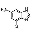CAS#: 10597-54-3， 4-Chloro-1H-Benzimidazol-6-Amine