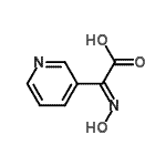 CAS#: 105997-35-1， (2E)-(Hydroxyimino)(3-Pyridinyl)Acetic Acid