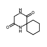 CAS#: 106025-29-0， 1,4-Diazaspiro[5.5]Undecane-2,5-Dione