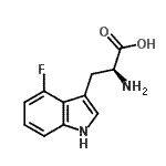 CAS#: 106034-22-4， 4-Fluoro-L-Tryptophan
