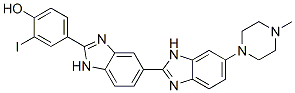 CAS#: 106050-84-4， (4E)-2-Iodo-4-[5-[6-(4-Methylpiperazin-1-Yl)-1H-Benzimidazol-2-Yl]-1,3-Dihydrobenzimidazol-2-Ylidene]Cyclohexa-2,5-Dien-1-One