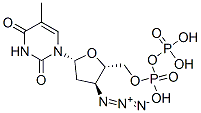 CAS#: 106060-89-3， [(2S,3S,5S)-3-Azido-5-(5-Methyl-2,4-Dioxopyrimidin-1-Yl)Oxolan-2-Yl]Methyl Phosphono Hydrogen Phosphate