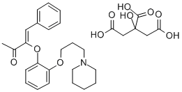 CAS#: 106064-09-9， (Z)-4-Phenyl-3-(2-(3-piperidinopropoxy)phenoxy)-3-buten-2-one citrate