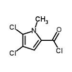 CAS#: 106116-32-9， 4,5-Dichloro-1-Methyl-1H-Pyrrole-2-Carbonyl Chloride