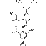 CAS#: 106359-94-8， N-{2-[(E)-(2-Cyano-4,6-Dinitrophenyl)Diazenyl]-5-(Dipropylamino)Phenyl}Propanamide