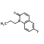 CAS 登录号：106372-89-8， 6-氟-1-丙基-2(1H)-喹啉酮