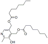 structure of CAS# 106483-04-9, Pyridoxine Dicaprylate;PYRIDOXINE DICAPRYLATE