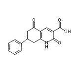 CAS#: 106551-78-4， 2-Hydroxy-5-Oxo-7-Phenyl-5,6,7,8-Tetrahydro-3-Quinolinecarboxylic Acid