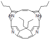 CAS#: 106562-37-2， 4,9,14,19-Tetrapropyl-21,22,23,24-Tetraazapentacyclo(16.2.1.1(2,5).1(8,11).1(12,15))Tetracosa-1,3,5,7,9,11(23),12,14,16,18(21),19-Undecaene