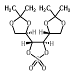 CAS#: 106571-12-4， (4R,5R)-4,5-Bis[(4R)-2,2-Dimethyl-1,3-Dioxolan-4-Yl]-1,3,2-Dioxathiolane 2,2-Dioxide