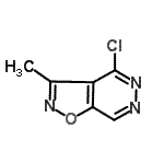 CAS 登录号：106584-75-2， 4-氯-3-甲基[1,2]恶唑并[4,5-d]哒嗪