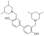 CAS#: 106609-42-1， 2-[(3,5-Dimethylpiperidin-1-Yl)Methyl]-4-[3-[(3,5-Dimethylpiperidin-1-Yl)Methyl]-4-Hydroxyphenyl]Phenol