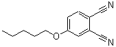 结构式 CAS# 106943-83-3, 4-(戊氧基)酞腈