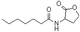 结构式 CAS# 106983-26-0, N-(2-氧代四氢-3-呋喃基)庚酰胺
