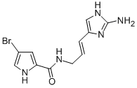 CAS#: 107019-95-4， N-[(E)-3-(2-Amino-3H-Imidazol-4-Yl)Prop-2-Enyl]-4-Bromo-1H-Pyrrole-2-Carboxamide