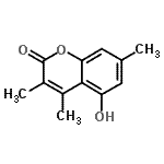 CAS#: 107057-96-5， 5-Hydroxy-3,4,7-Trimethyl-2H-Chromen-2-One