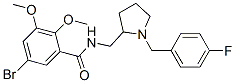 CAS#: 107188-68-1， 5-Bromo-N-[[1-[(4-Fluorophenyl)Methyl]Pyrrolidin-2-Yl]Methyl]-2,3-Dimethoxybenzamide