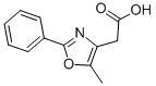 structure of CAS# 107367-98-6, 2-(5-Methyl-2-Phenyl-1,3-Oxazol-4-Yl)Acetic Acid;2-(5-METHYL-2-PHENYL-1,3-OXAZOL-4-YL)ACETIC ACID;(5-METHYL-2-PHENYL-1,3-OXAZOL-4-YL)ACETIC ACID;2-(5-Methyl-2-Phenyl-Oxazol-4-Yl)-Acetic Acid