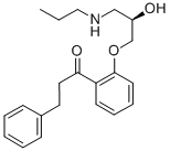 CAS#: 107381-31-7， 1-[2-[(2R)-2-Hydroxy-3-Propylaminopropoxy]Phenyl]-3-Phenylpropan-1-One