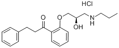 CAS#: 107381-35-1， 1-[2-[(2R)-2-Hydroxy-3-Propylaminopropoxy]Phenyl]-3-Phenylpropan-1-One Hydrochloride