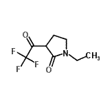 CAS#: 107470-29-1， 1-Ethyl-3-(Trifluoroacetyl)-2-Pyrrolidinone