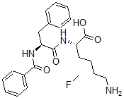 CAS#: 107573-16-0， Benzoylphenylalanyllysine fluoromethane