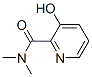 structure of CAS# 1076-23-9, 3-Hydroxy-N,N-Dimethylpyridine-2-Carboxamide;3-Hydroxy-N,N-Dimethyl-Pyridine-2-Carboxamide;3-Hydroxy-N,N-Dimethyl-2-Pyridinecarboxamide;3-Hydroxy-N,N-Dimethyl-Picolinamide