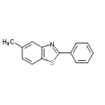 CAS#: 107611-15-4， 5-Methyl-2-Phenyl-1,3-Benzothiazole