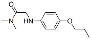 CAS#: 107618-51-9， N,N-Dimethyl-2-[(4-Propoxyphenyl)Amino]Acetamide
