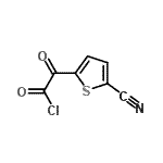 CAS#: 107748-17-4， (5-Cyano-2-Thienyl)(Oxo)Acetyl Chloride