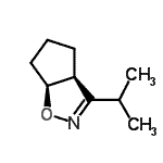 CAS#: 107770-22-9， cis-3a,5,6,6a-Tetrahydro-3-(1-methylethyl)-4H-Cyclopent[d]isoxazole