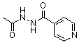 结构式 CAS# 1078-38-2, 4-吡啶羧酸2-乙酰基酰肼