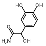 CAS#: 1078-51-9， 2-(3,4-Dihydroxyphenyl)-2-Hydroxyacetamide