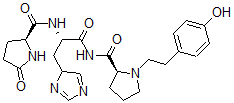CAS#: 107810-10-6， (2S)-N-[(2S)-1-[[(2S)-1-[2-(4-Hydroxyphenyl)Ethyl]Pyrrolidine-2-Carbonyl]Amino]-3-(4H-Imidazol-4-Yl)-1-Oxopropan-2-Yl]-5-Oxopyrrolidine-2-Carboxamide