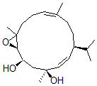 CAS#: 107856-75-7， (4Z,8S,9Z,11S,13R,14R)-1,5,11-Trimethyl-8-Propan-2-Yl-15-Oxabicyclo[12.1.0]Pentadeca-4,9-Diene-11,13-Diol