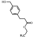 CAS#: 107859-98-3， Ethyl 3-[4-(Hydroxymethyl)Phenyl]Propanoate