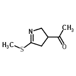 CAS#: 107942-26-7， 1-[5-(Methylsulfanyl)-3,4-Dihydro-2H-Pyrrol-3-Yl]Ethanone