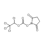CAS#: 107960-02-1， 1-{[(1,2,2,2-Tetrachloroethoxy)Carbonyl]Oxy}-2,5-Pyrrolidinedione