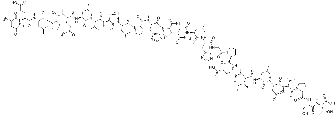 structure of CAS# 107978-77-8, Fibronectin connecting segment 1;Cs1 Peptide;Fibronectin Connecting Segment 1