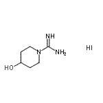 CAS#: 108001-76-9， 4-Hydroxy-1-Piperidinecarboximidamide Hydroiodide (1:1)