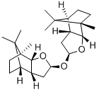 structure of CAS# 108031-79-4, [2S-[2alpha(2'R*,3'aS*,4'R*,7'R*,7'aS*),3'aalpha,4'alpha,7'alpha,7'aalpha]]-2,2'-Oxybis[Octahydro-7,8,8-Trimethyl-4,7-Methanobenzofuran;Bis[(2S,3Ar,4S,7Ar)-Octahydro-7,8,8-Trimethyl-4,7-Methanobenzofuran-2-Yl] Ether&Nbsp;BIS[(2S,3AR,4S,7AR)-OCTAHYDRO-7,8,8-TRIMETHYL-4,7-METHANOBENZOFURAN-2-YL] ETHER;(2S,3AR,ES,7AR)-OCTAHYDRO-7,8,8-TRIMETHYL-4,7-METHANOBENZOFURAN-2-YL ETHER