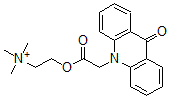 CAS#: 108119-59-1， Trimethyl-[2-[2-(9-Oxoacridin-10-Yl)Acetyl]Oxyethyl]Azanium