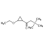 CAS#: 108163-20-8， 1-(2-Ethoxycyclopropyl)-2-(Trimethylsilyl)Ethanone